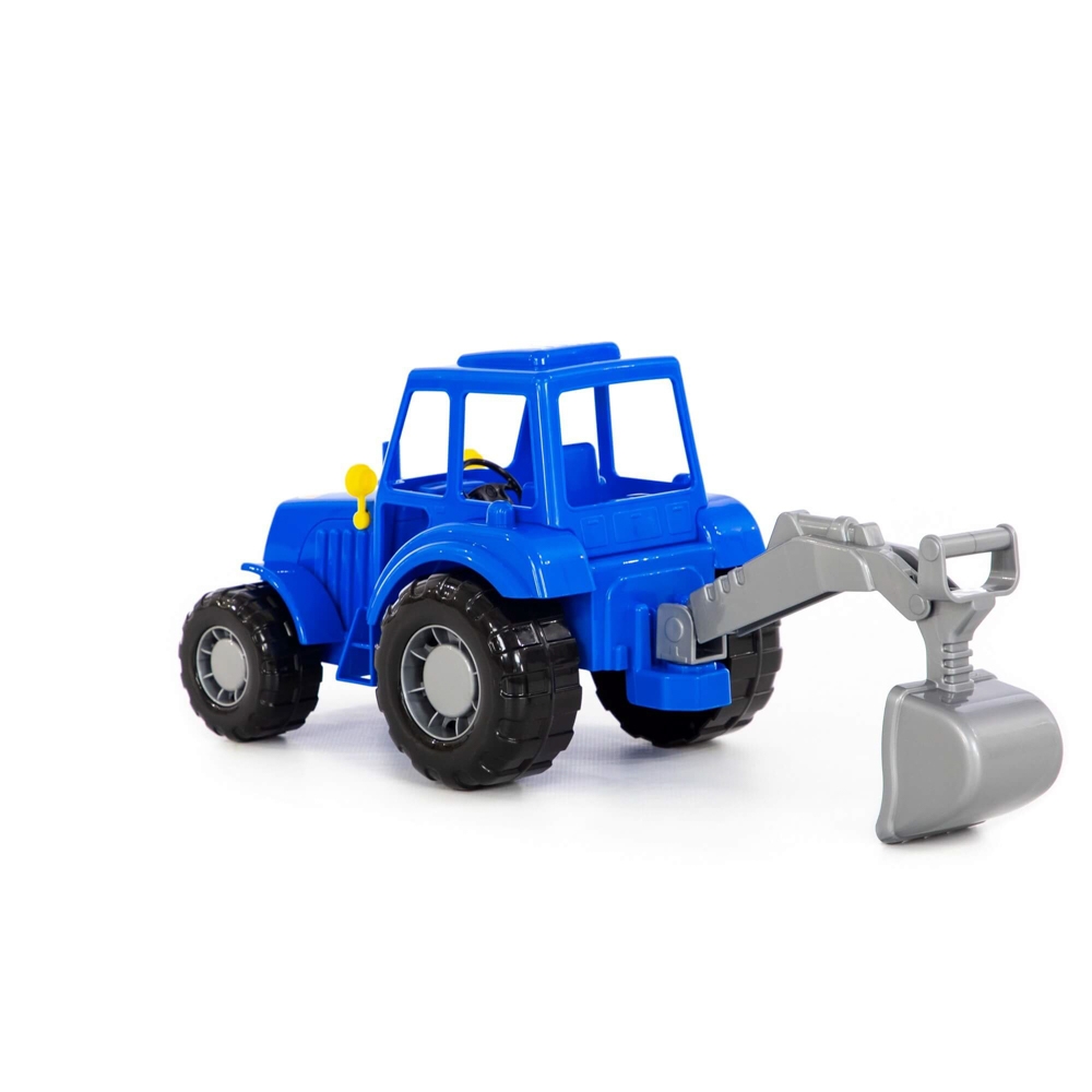 Tractor-excavator - Altay, 28.5x17x22 cm, Polesie - imagine 3