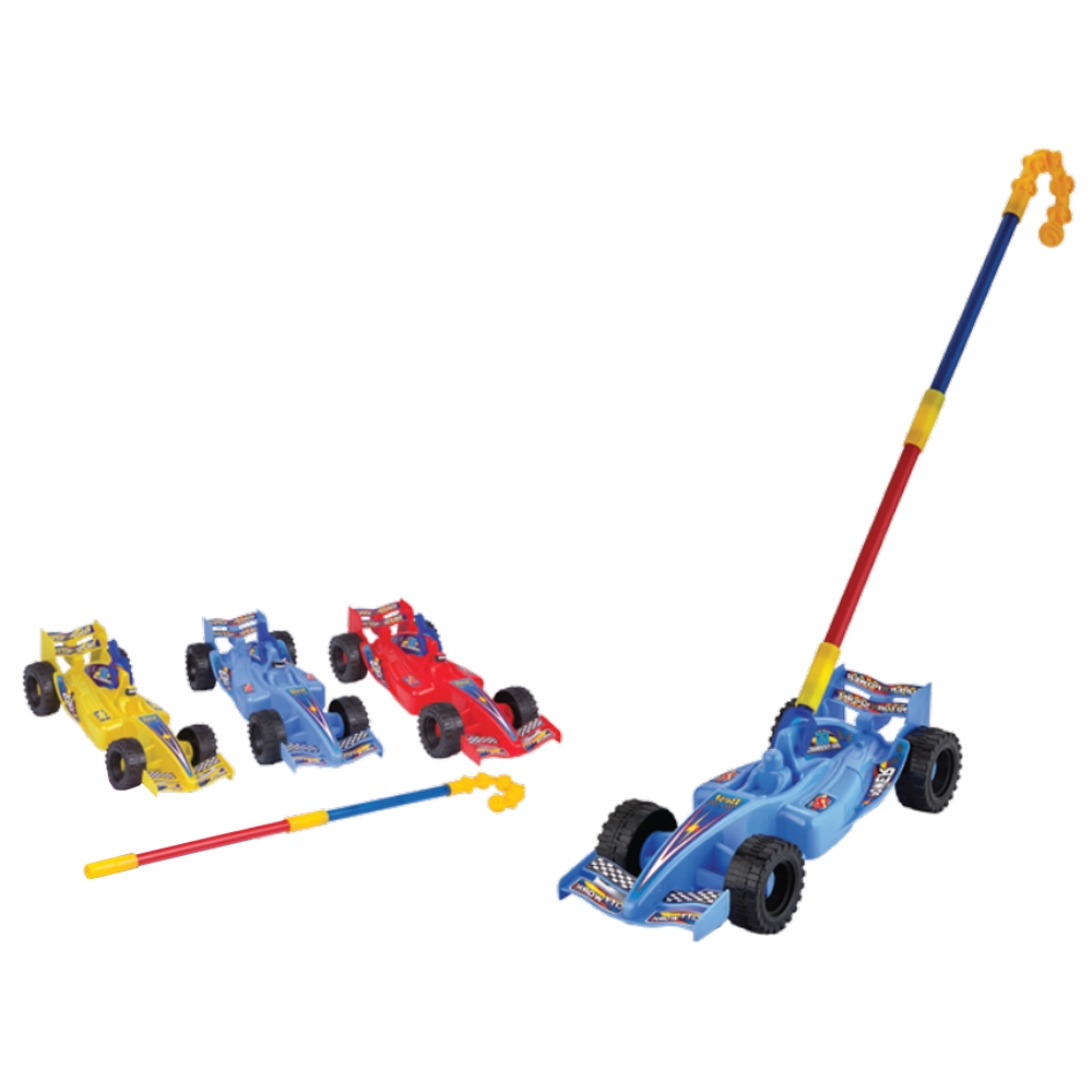 Jucarie de impins, Masina F1, 65 cm - BY TOYS