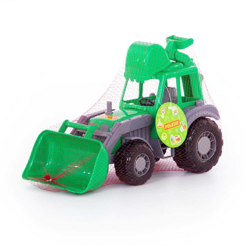 Tractor-excavator - Altay, 37x17x22 cm, Polesie - imagine 7