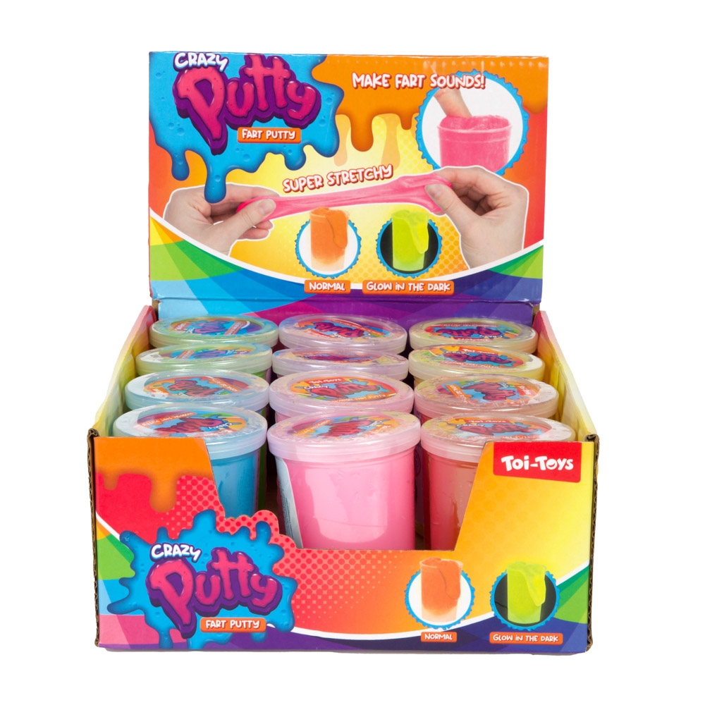 Putty fosforescent, 12 buc/set - Toi-Toys - imagine 2