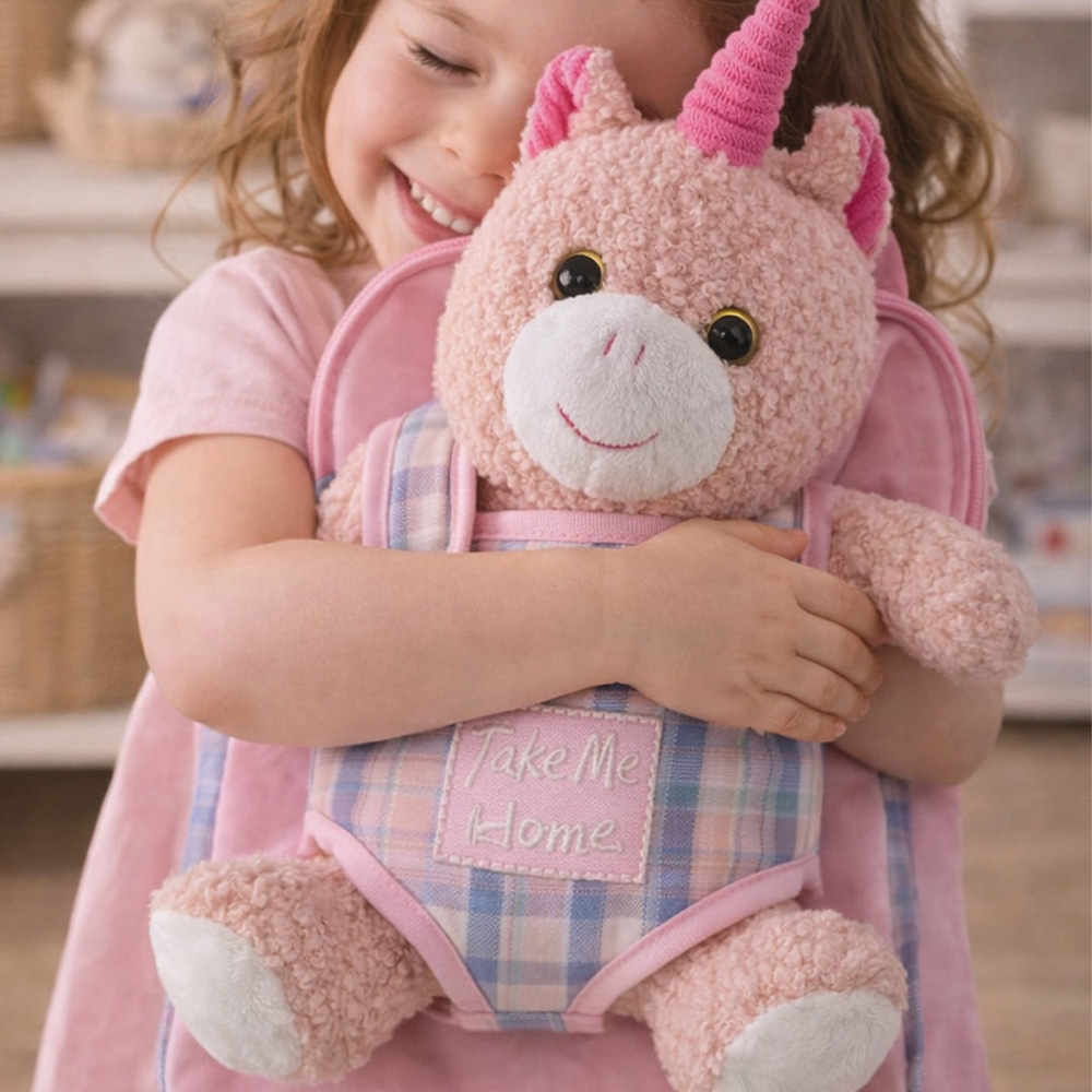 Ghiozdan gradinita Baby Animals, 23x8x28 cm - S-COOL - imagine 3