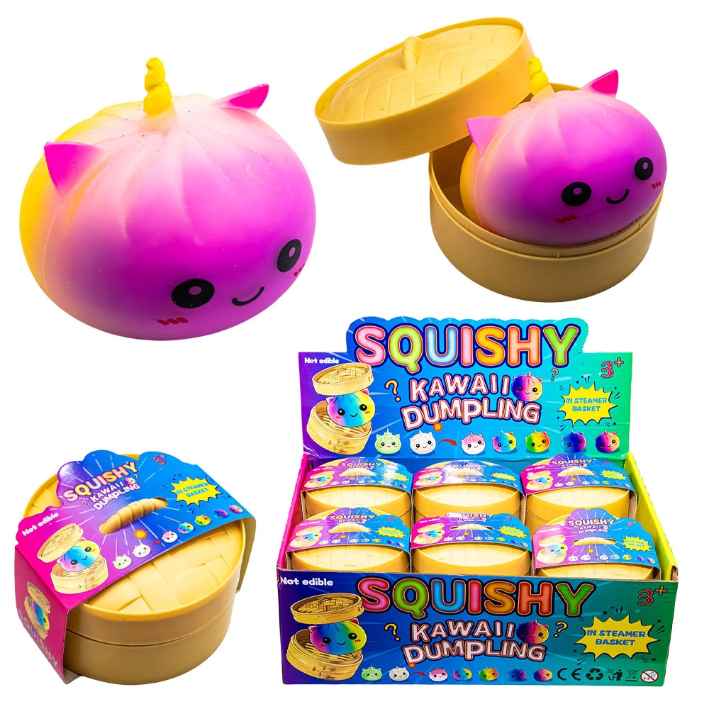 Jucarie antistres, Squishy Dumpling - Unicorn