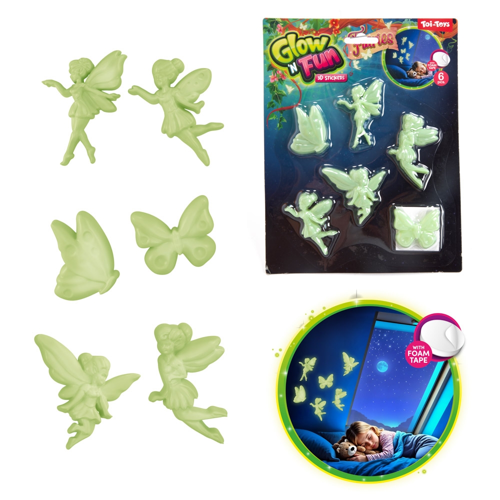 Stickere fosforescente, 3D - Toi-Toys - imagine 5