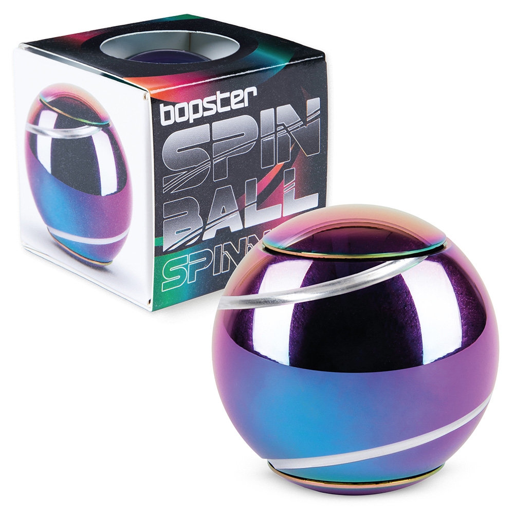 Bopster Spin Ball, Multicolor, Metalizat - imagine 9