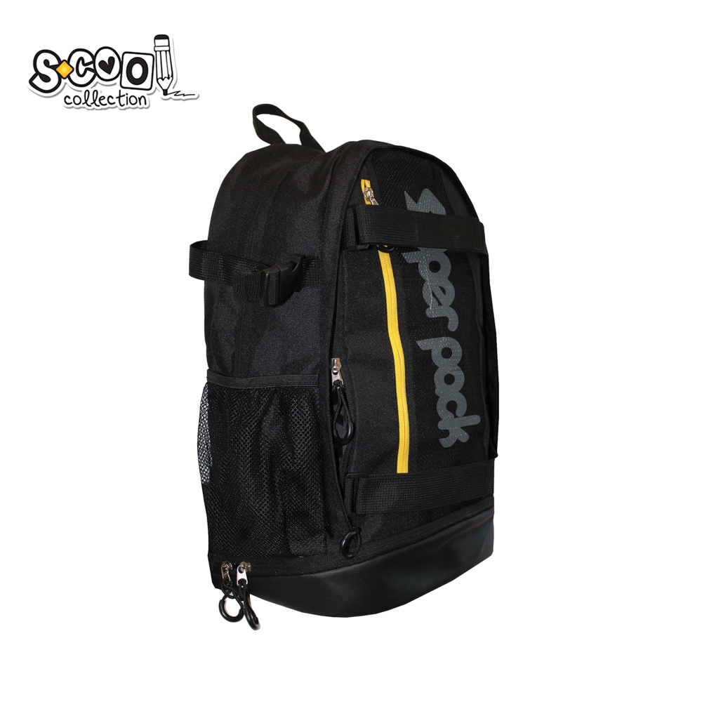 Ghiozdan compartiment laptop, SUPERPACK, 48x32x18 cm - S-COOL - imagine 4