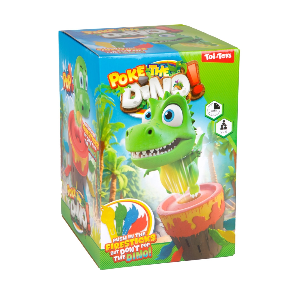 Joc de societate, Poke the Dino, Volcano - Toi-Toys - imagine 6