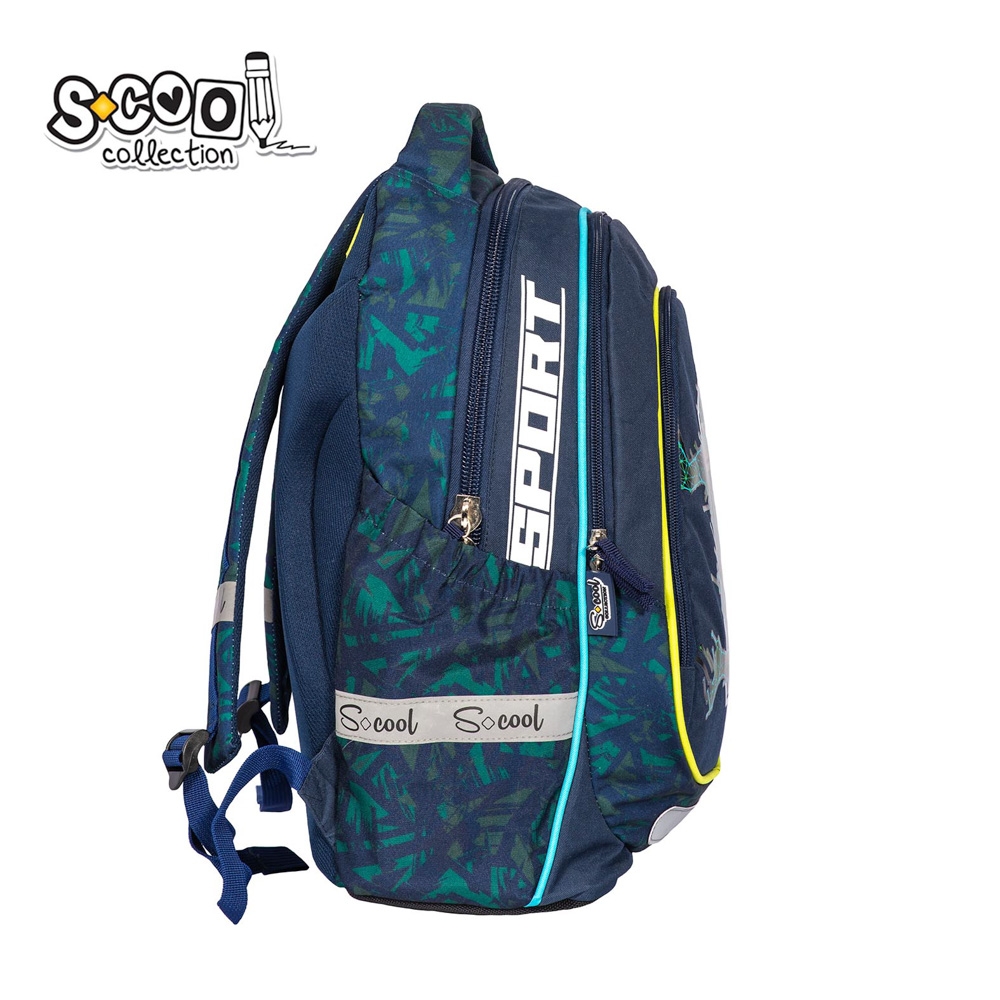 Ghiozdan anatomic light, 41x28x21 cm, SUPERIOR - S-COOL - imagine 3