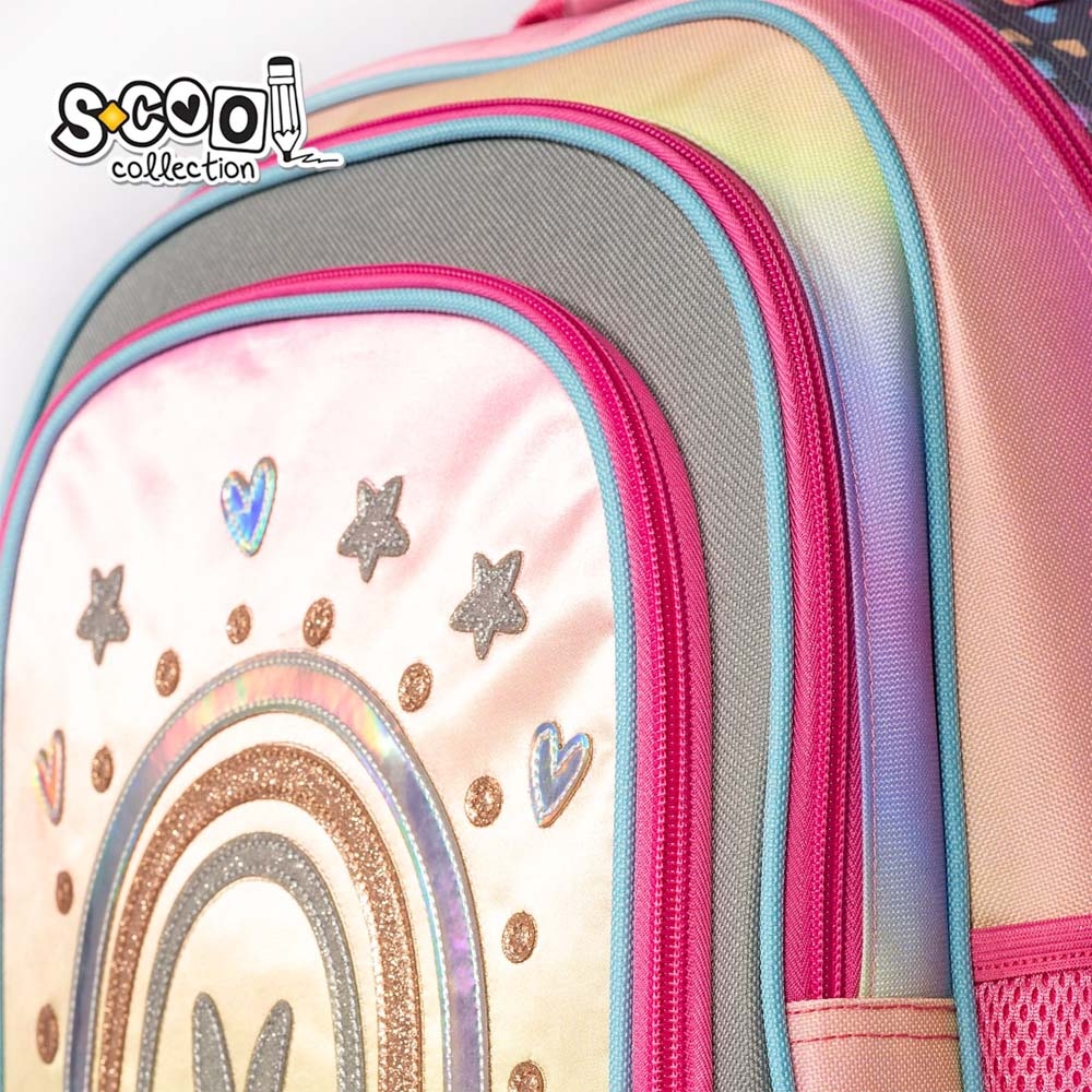 Ghiozdan ergonomic HAPPINESS, 40.5x29x13.5 cm - S-COOL - imagine 9
