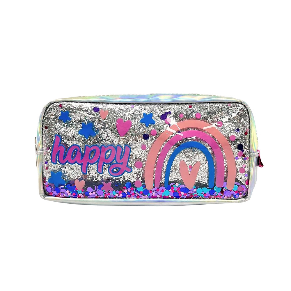 Penar borseta paiete, HAPPINESS, 22x11x5.5 CM - S-COOL - imagine 3