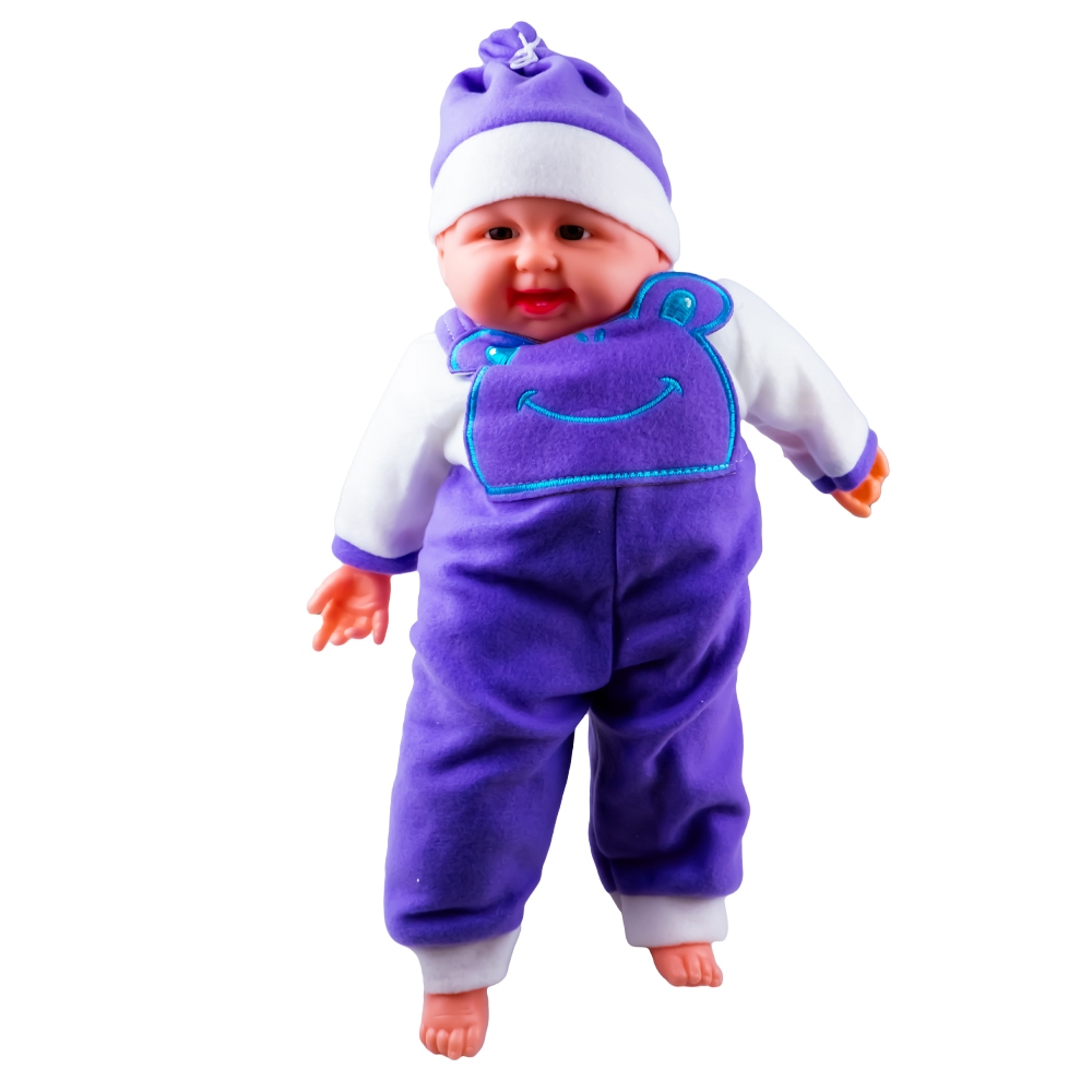 Bebelus Happy, cu sunete, 35 cm - imagine 4