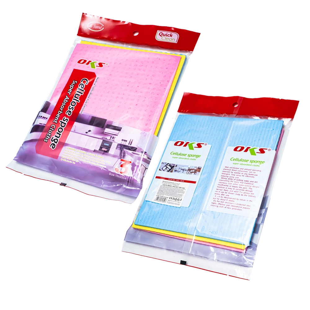 Lavete absorbante, celuloze, 3 buc/set