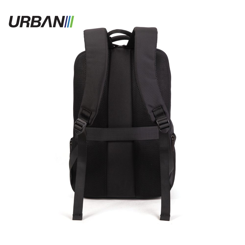 Ghiozdan compartiment laptop, DARK CAMOUFLAGE, 31.5x15x45 cm - OFFISHOP - imagine 4