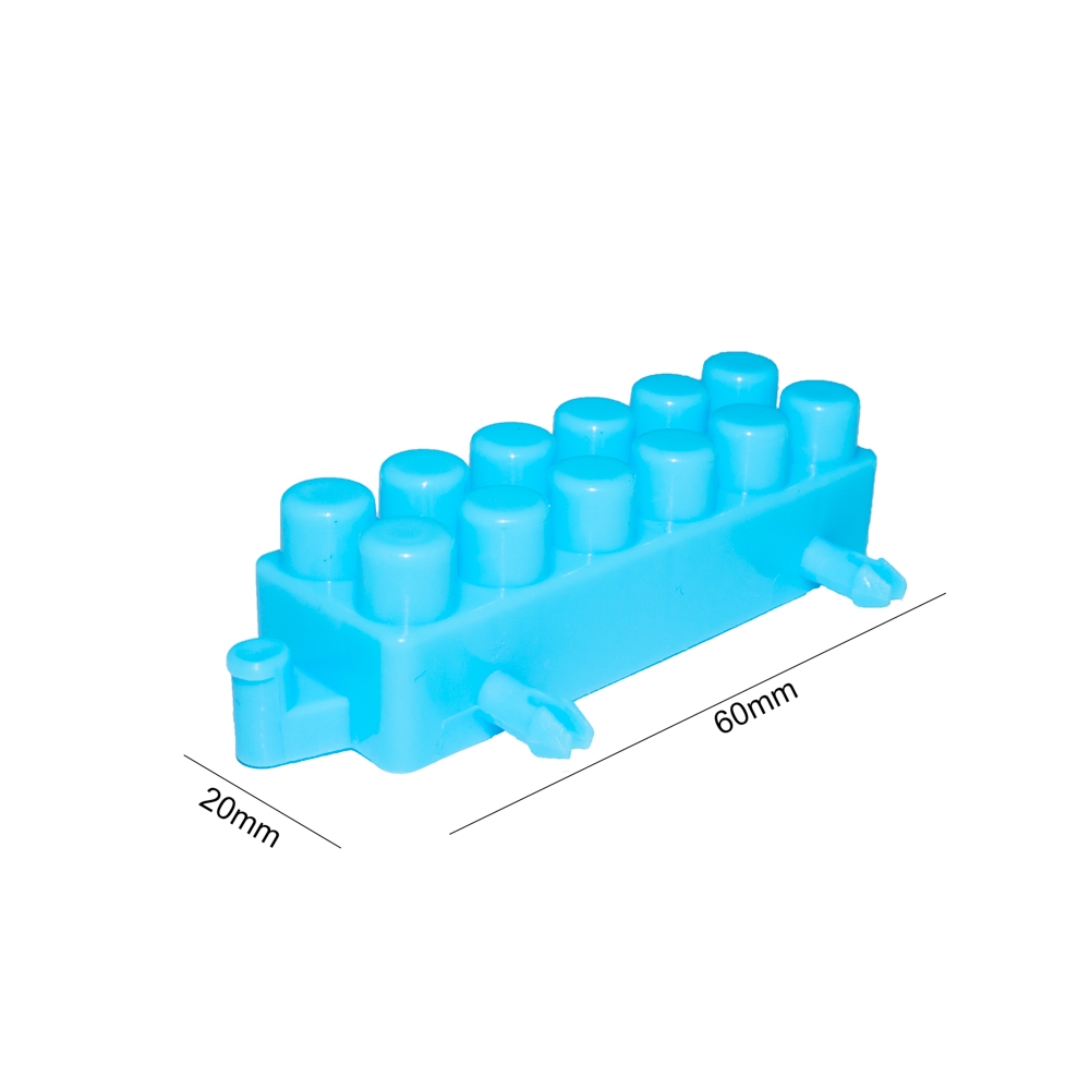 Cuburi constructii in rucsac, 320 piese/570g - ROBENTOYS - imagine 10