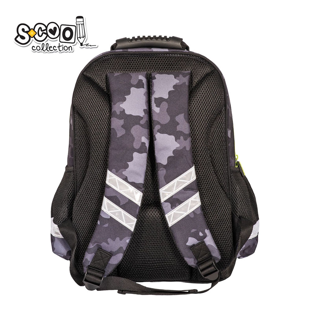Ghiozdan ergonomic, 40.5x29x13.5 cm, AIR FORCE - S-COOL - imagine 5