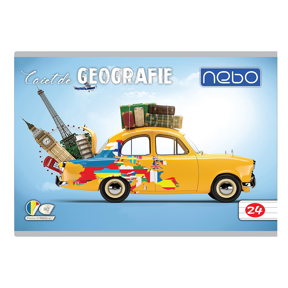 Caiet geografie 24 file - NEBO - imagine 3