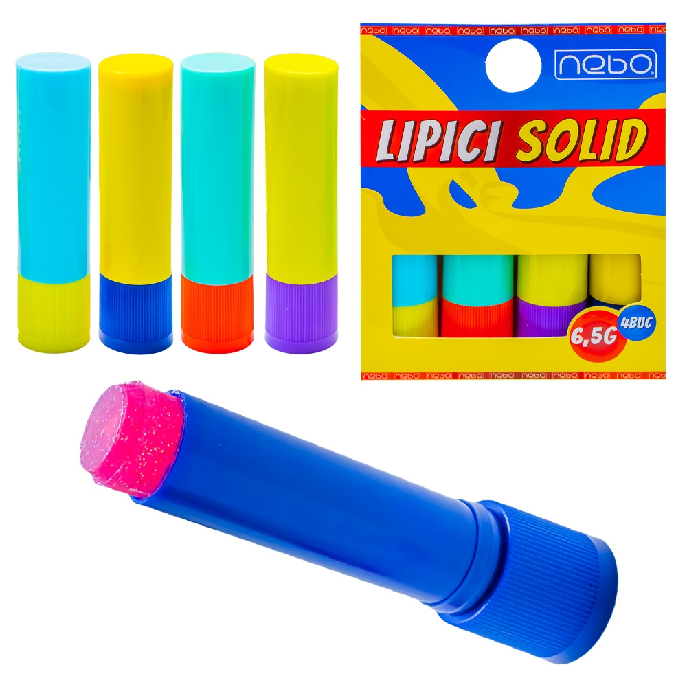 Lipici solid, 4x6.5g - NEBO