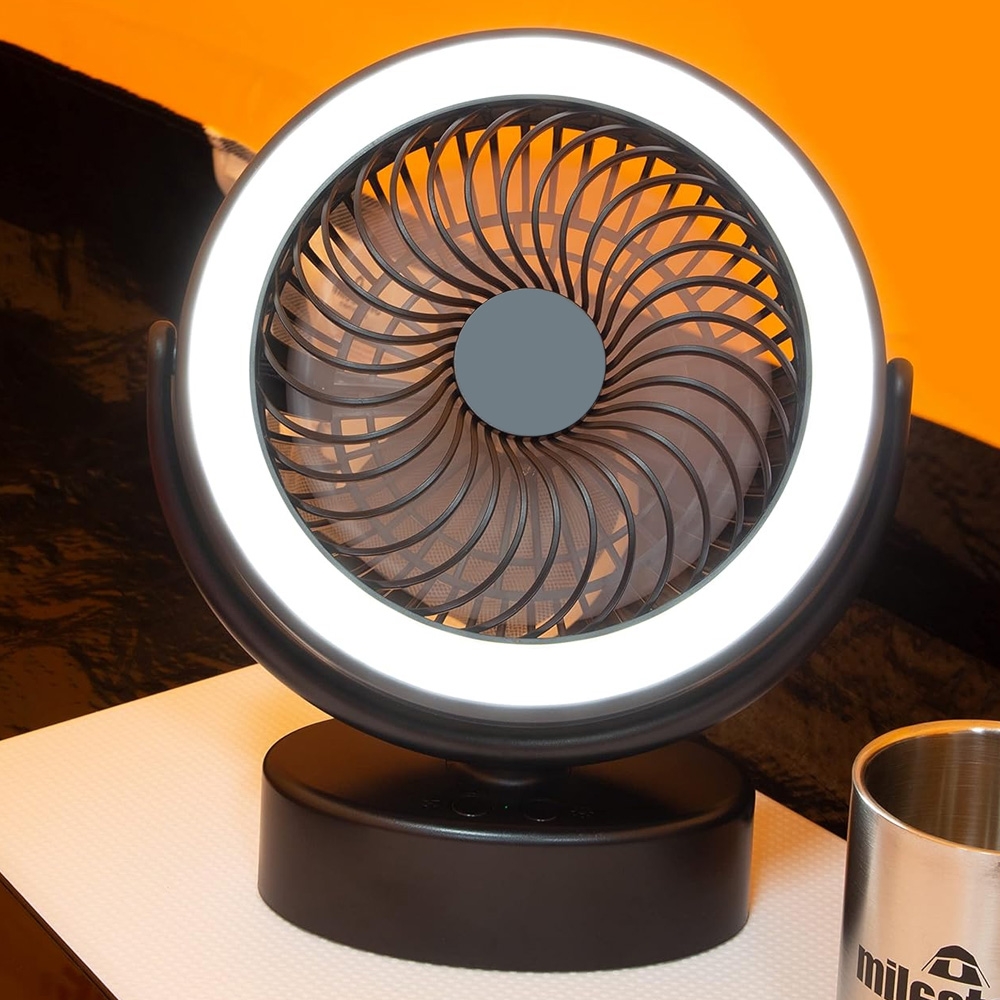 Ventilator de birou, incarcare USB - imagine 4