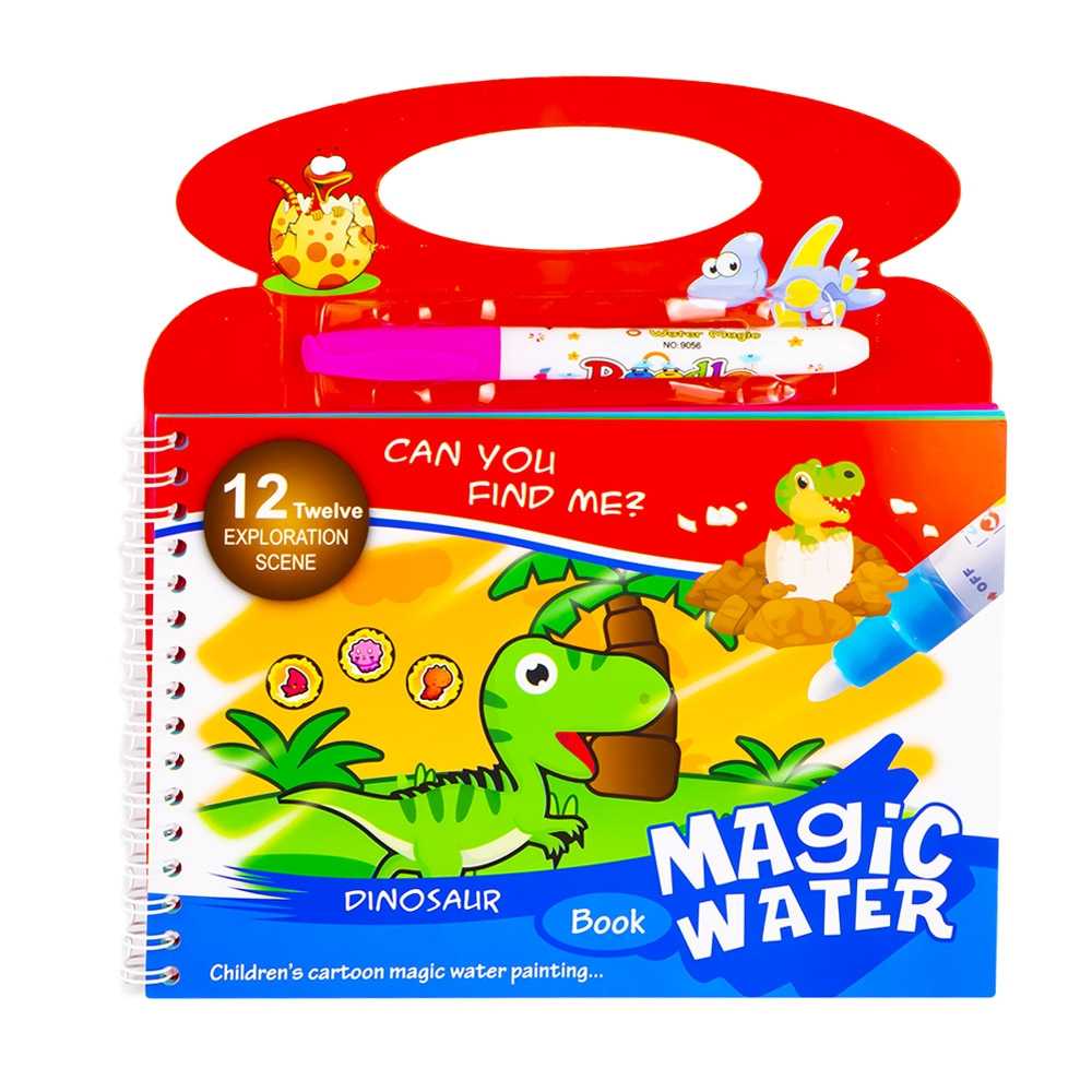 Carte de colorat, Picteaza cu apa - imagine 4