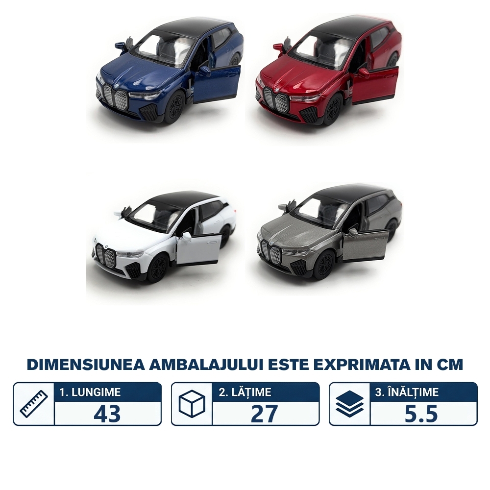 Masina BMW iX Welly - Toi-Toys - imagine 2