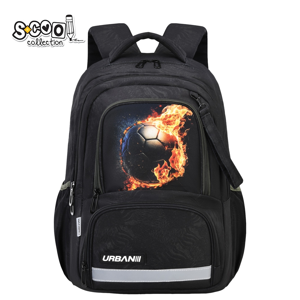 Ghiozdan ergonomic comp. laptop, URBAN PREM., 42x31x16 cm, PLAY ON - S-COOL