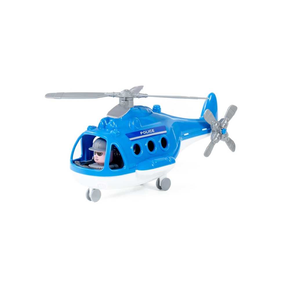 Elicopter politie Alpha 29 cm, Polesie - imagine 2