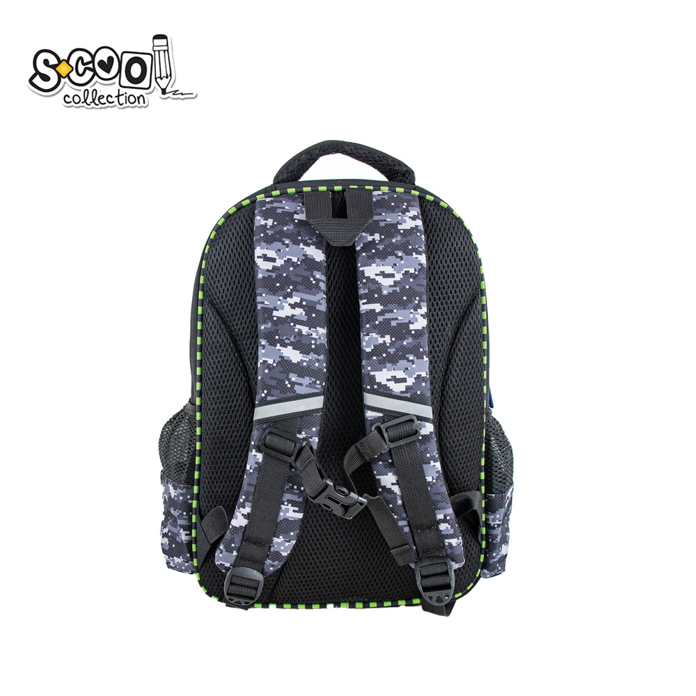 Ghiozdan 3D, 38x35x20 cm, OFFROAD - S-COOL - imagine 5