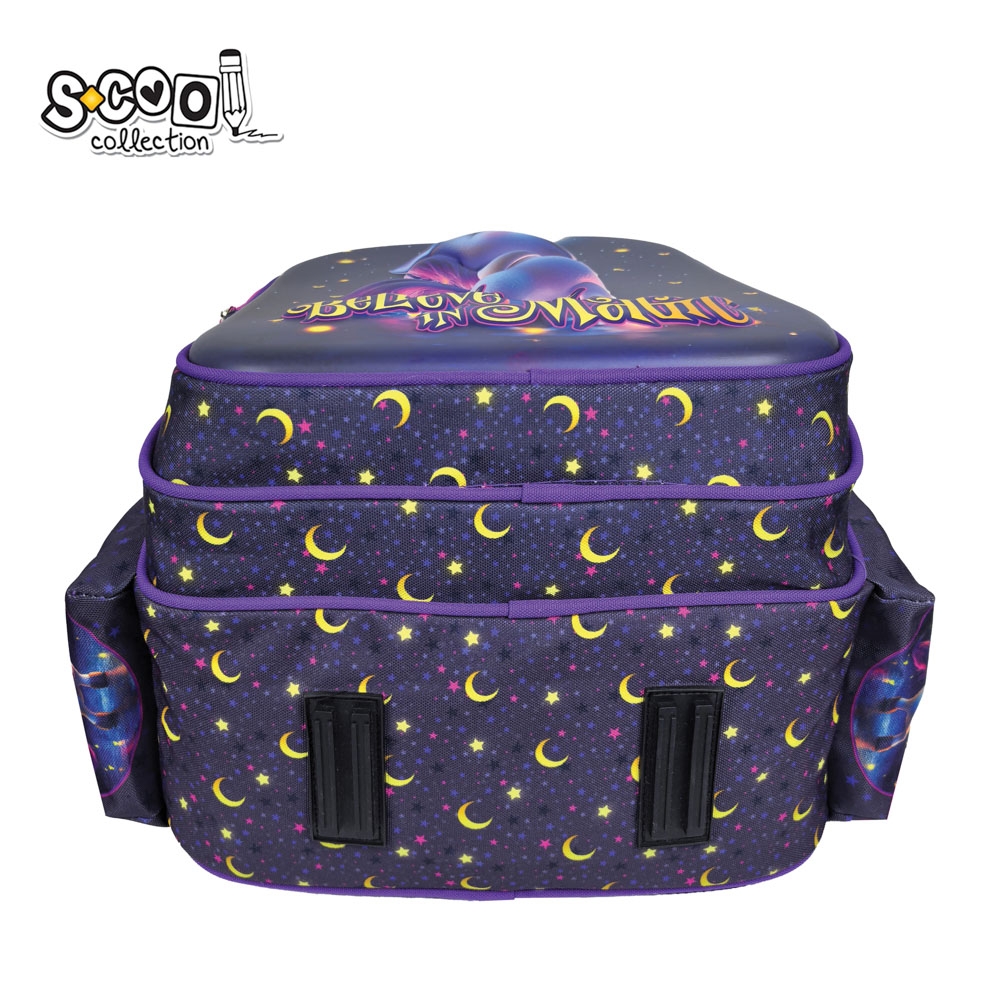 Ghiozdan 3D ergonomic, 30x22x42 cm, BELIEVE IN MAGIC - S-COOL - imagine 5