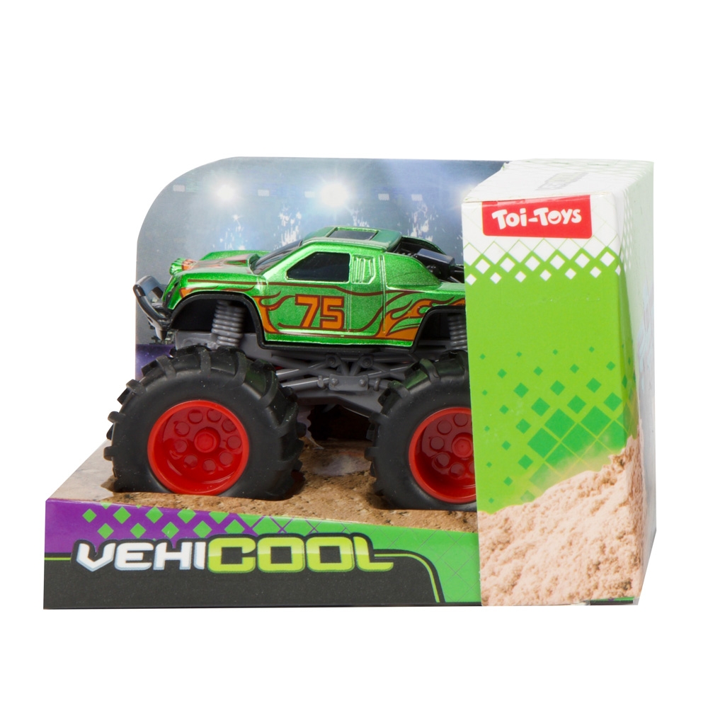 Masina Monster Truck, din metal - Toi-Toys - imagine 6