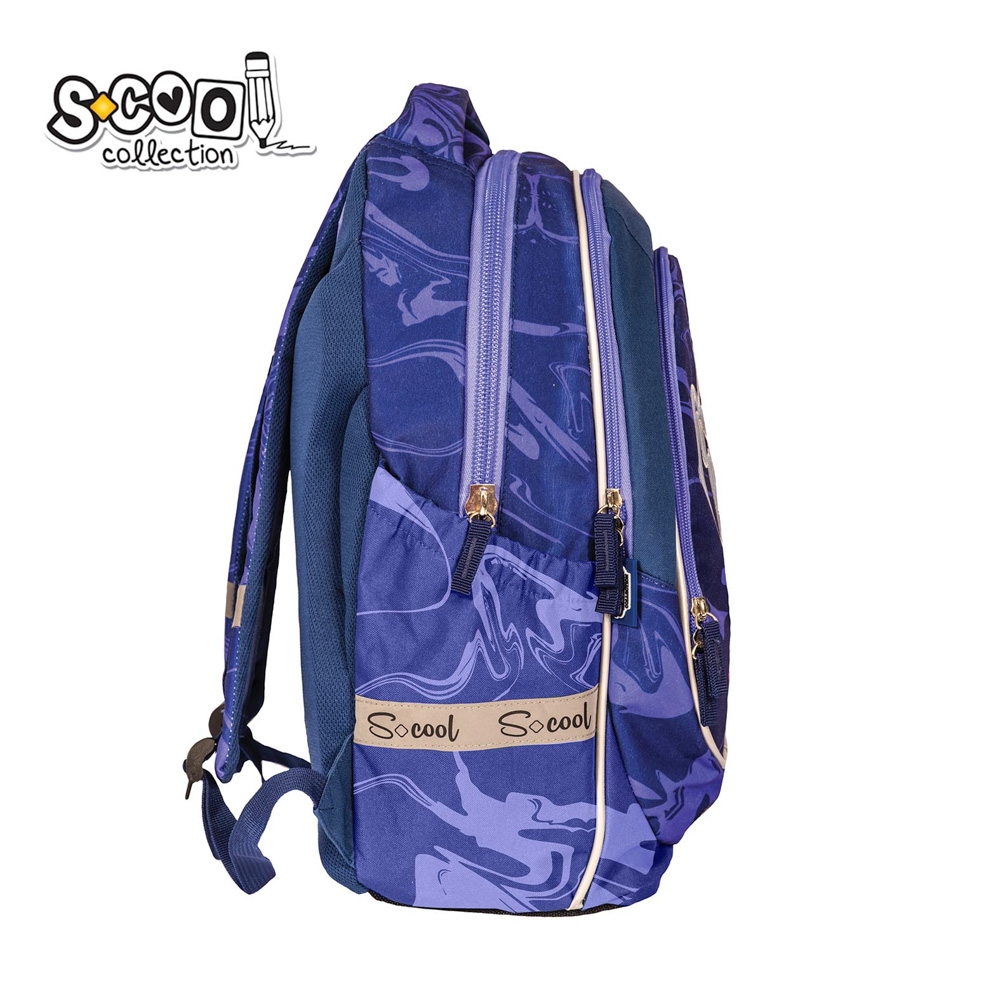 Ghiozdan anatomic light, 41x28x21 cm, CARPE DIEM - S-COOL - imagine 3