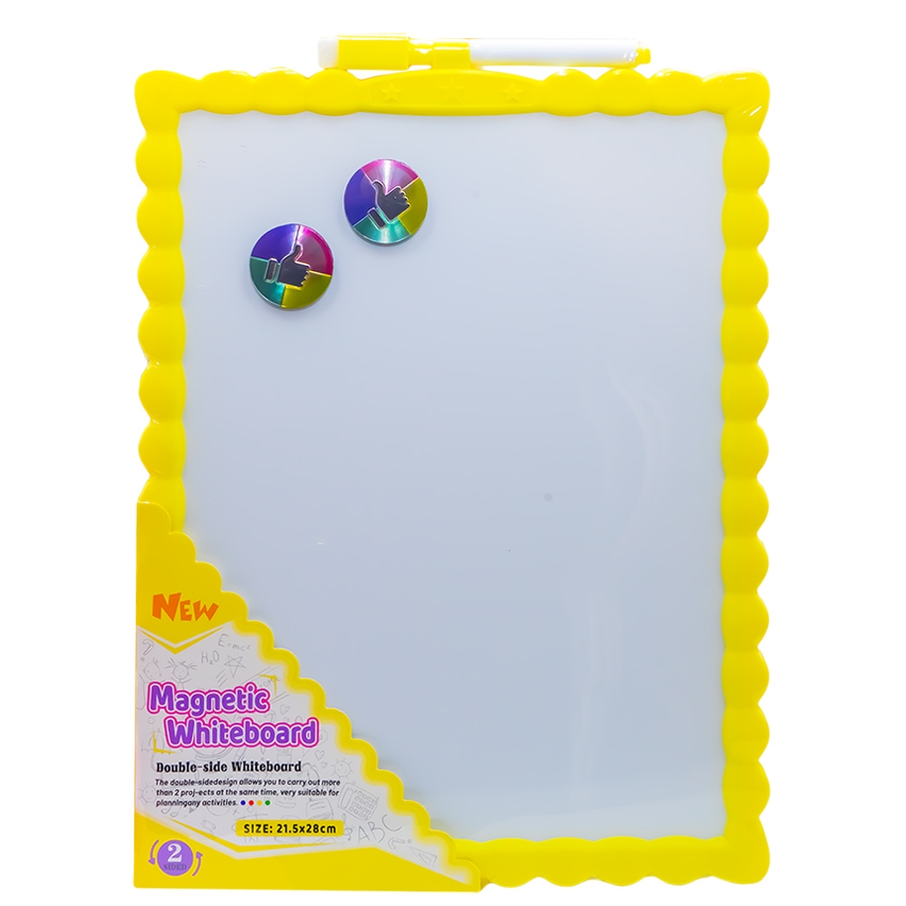 Tablita magnetica, 2 fete + organizator, 21,5x28 cm - imagine 6