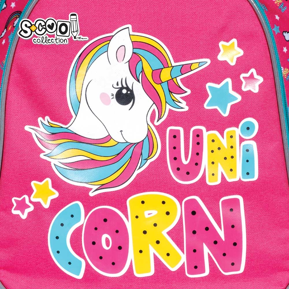 Ghiozdan anatomic, 38x39x19.5 cm, UNICORN - S-COOL - imagine 6