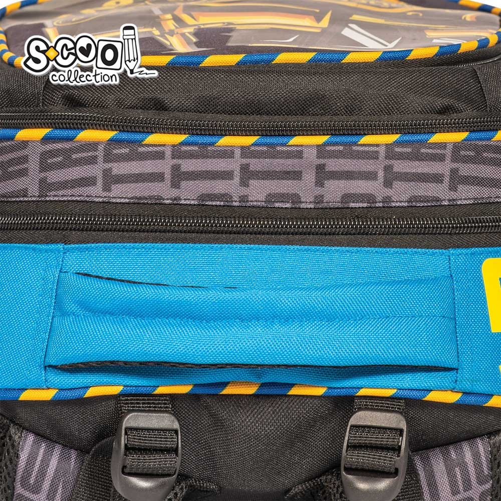 Ghiozdan anatomic, 38x39x19.5 cm, POWER - S-COOL - imagine 12