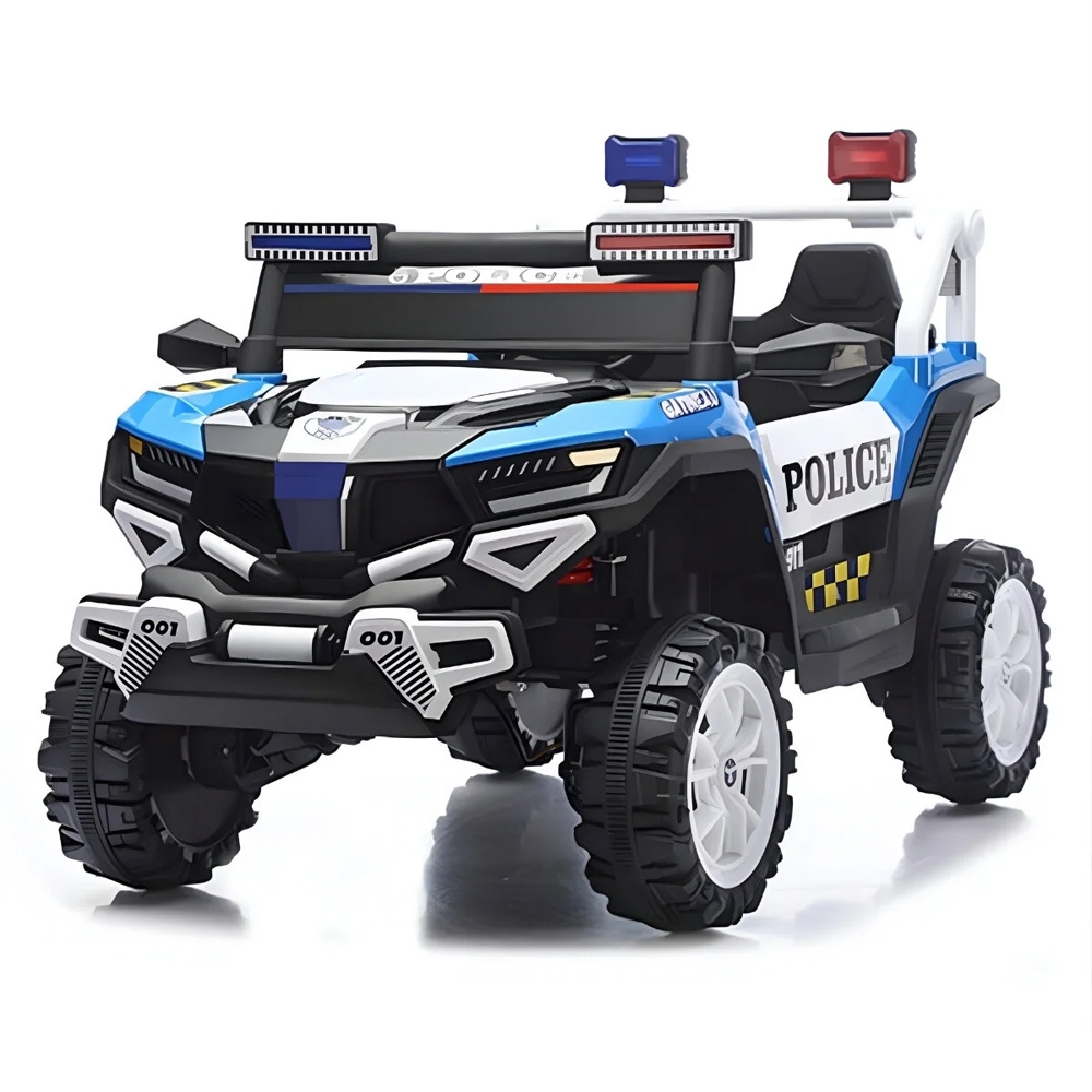 Jeep politie, cu acumulator - imagine 4