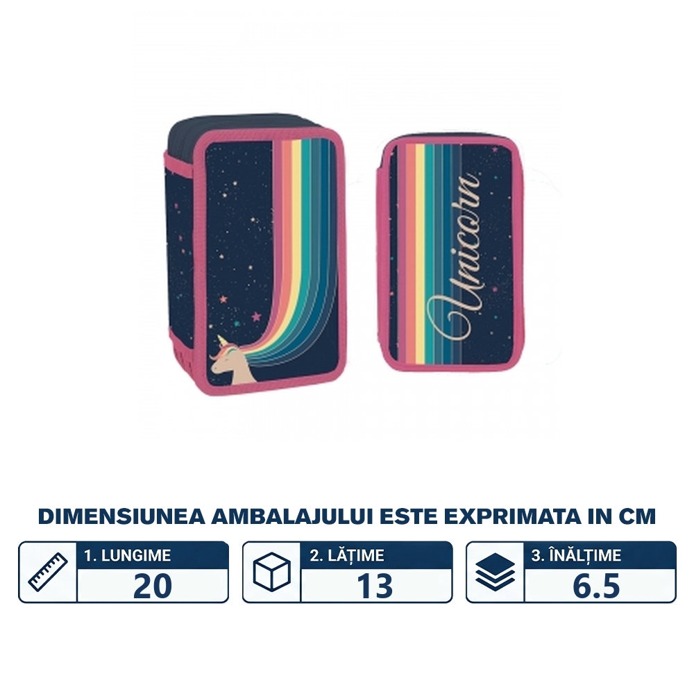 Penar Neechipat, 3 Fermoare, Rainbow - S-Cool - imagine 2