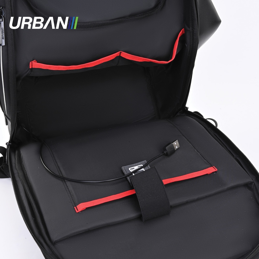 Ghiozdan compartiment laptop, URBAN BULLET, 46x35x15 cm - OFFISHOP - imagine 9