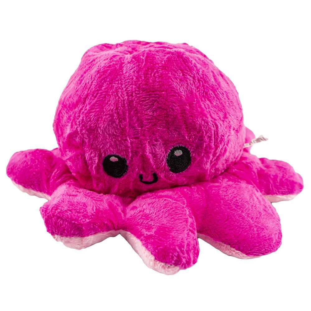 Jucarie reversibila din plus, Caracatita, 20 cm - imagine 12