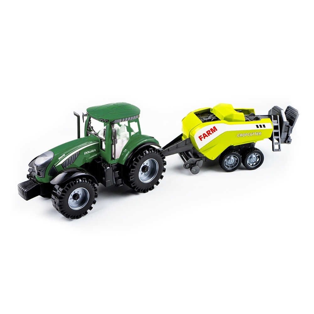 Tractor + balotiera, frictiune - imagine 3