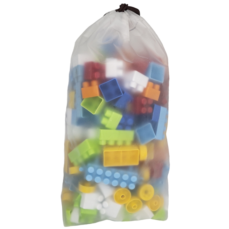 Cuburi constructii ambalaj mic, 160 piese/285g - ROBENTOYS - imagine 6