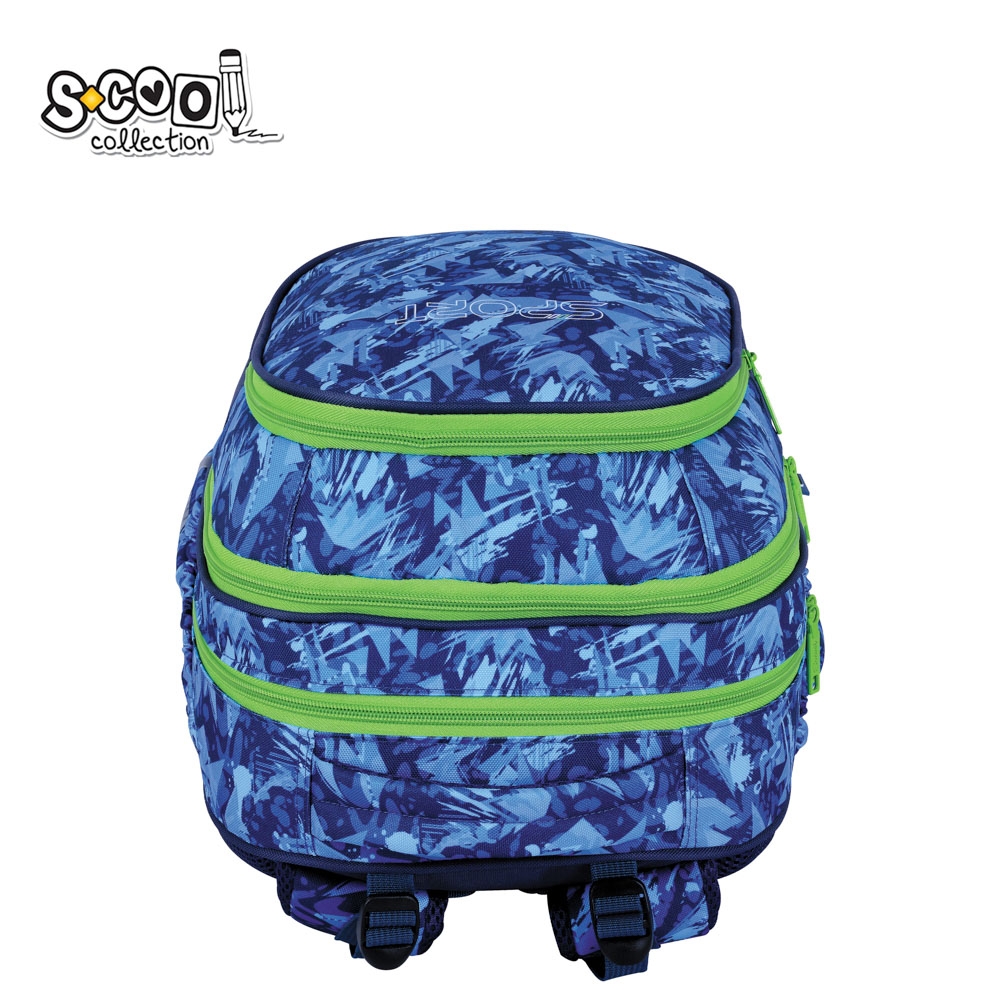 Ghiozdan anatomic, 39x33x18 cm, SPORT - S-COOL - imagine 5