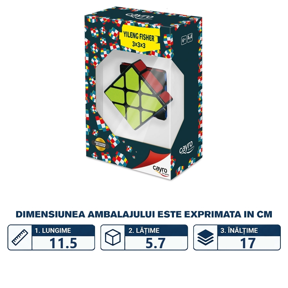 Joc Logic Cayro, Fisher cub 3x3 - imagine 2