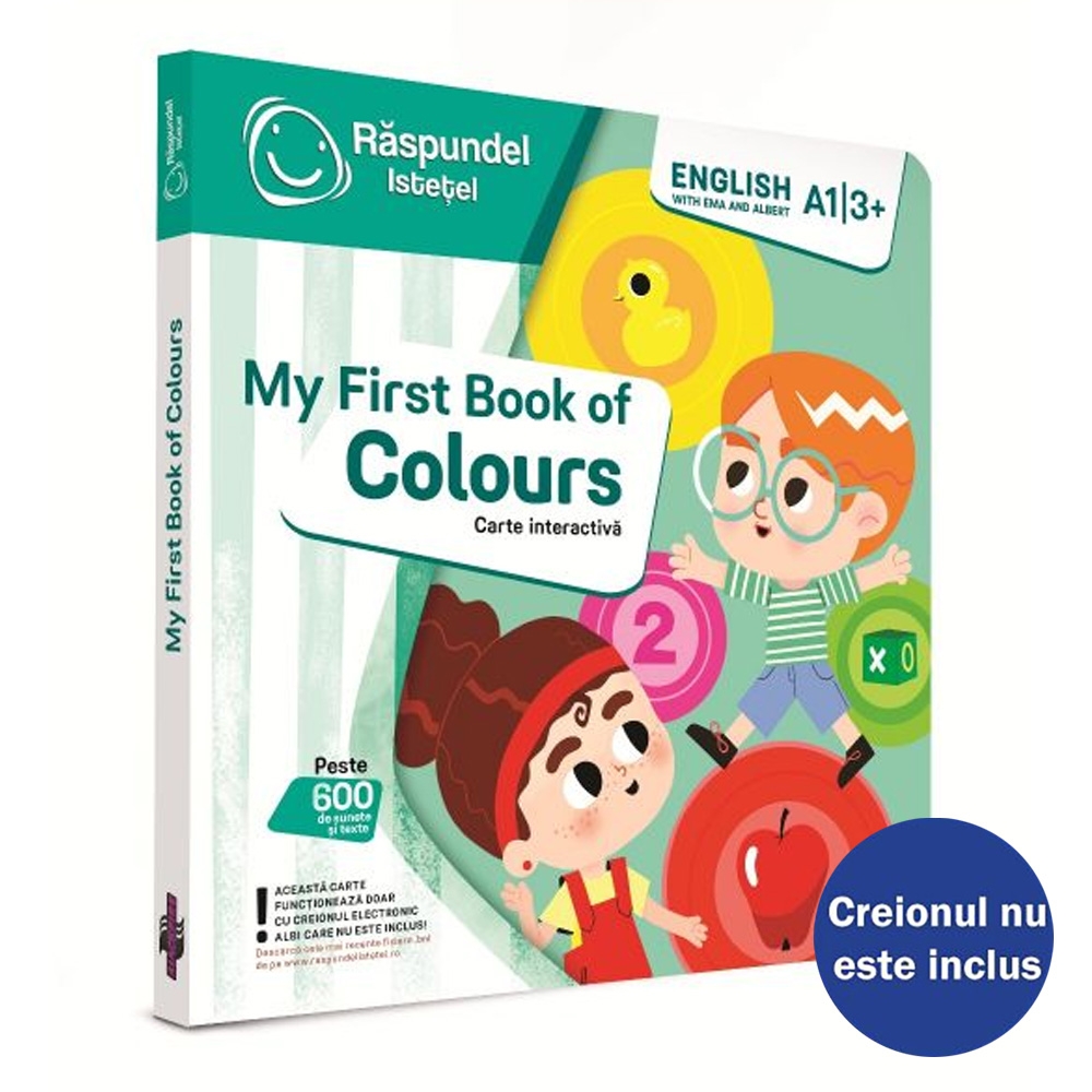 Raspundel istetel, Carte - My first book of colors, english, ALBI - Blackfire