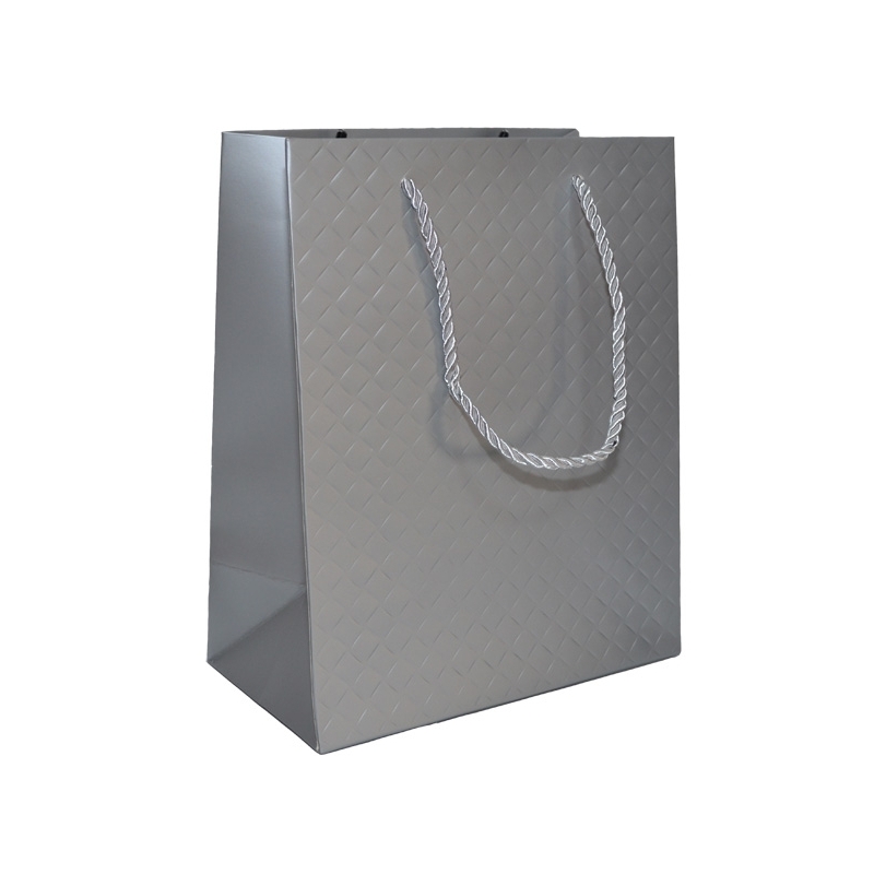 Punga cadou unicolora premium 18x23x10 cm - imagine 6