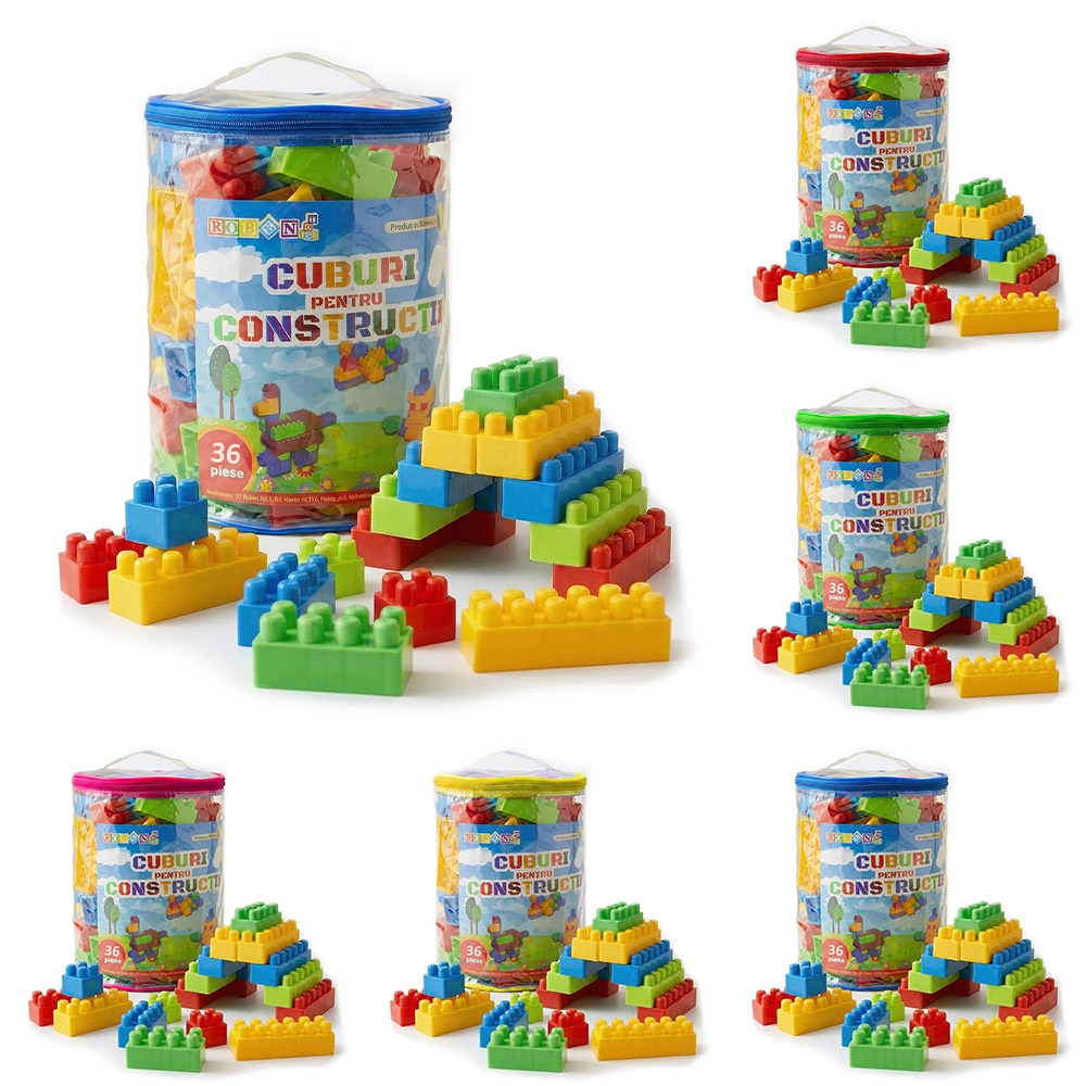 Cuburi 36 piese - ROBENTOYS