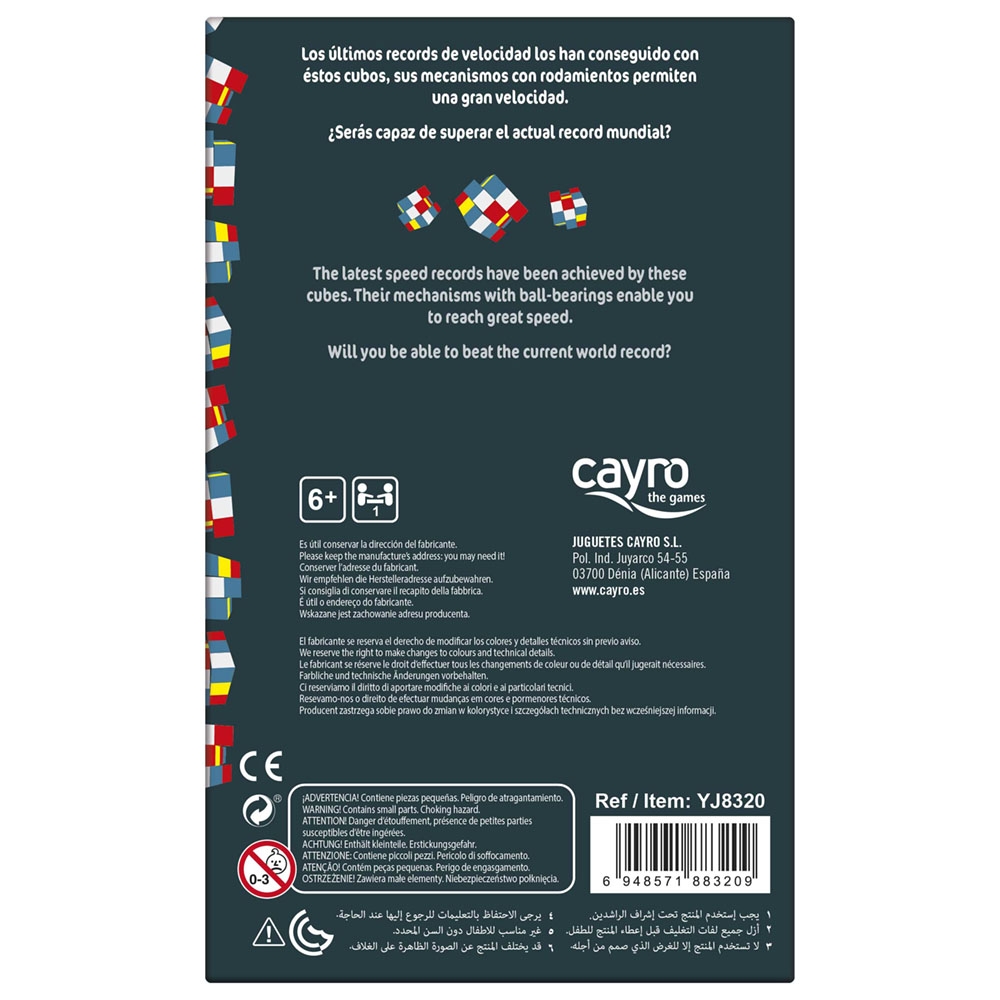 Joc Logic Cayro, Axis Cub 3x3 - imagine 4