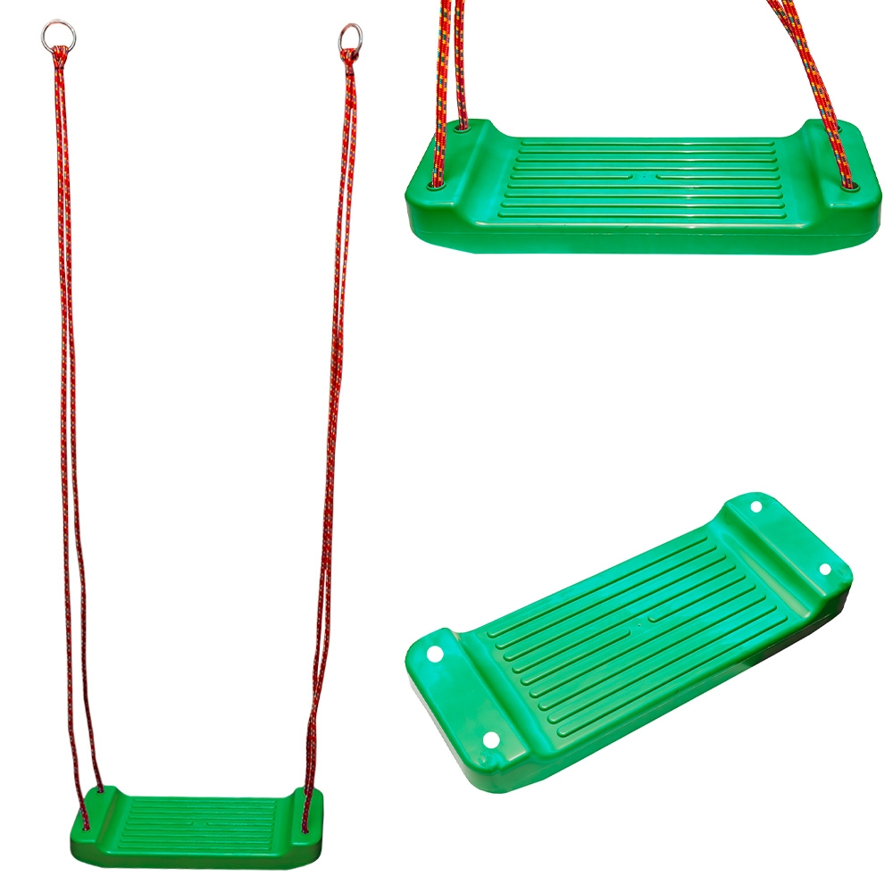 Leagan simplu, din plastic, verde - ROBENTOYS