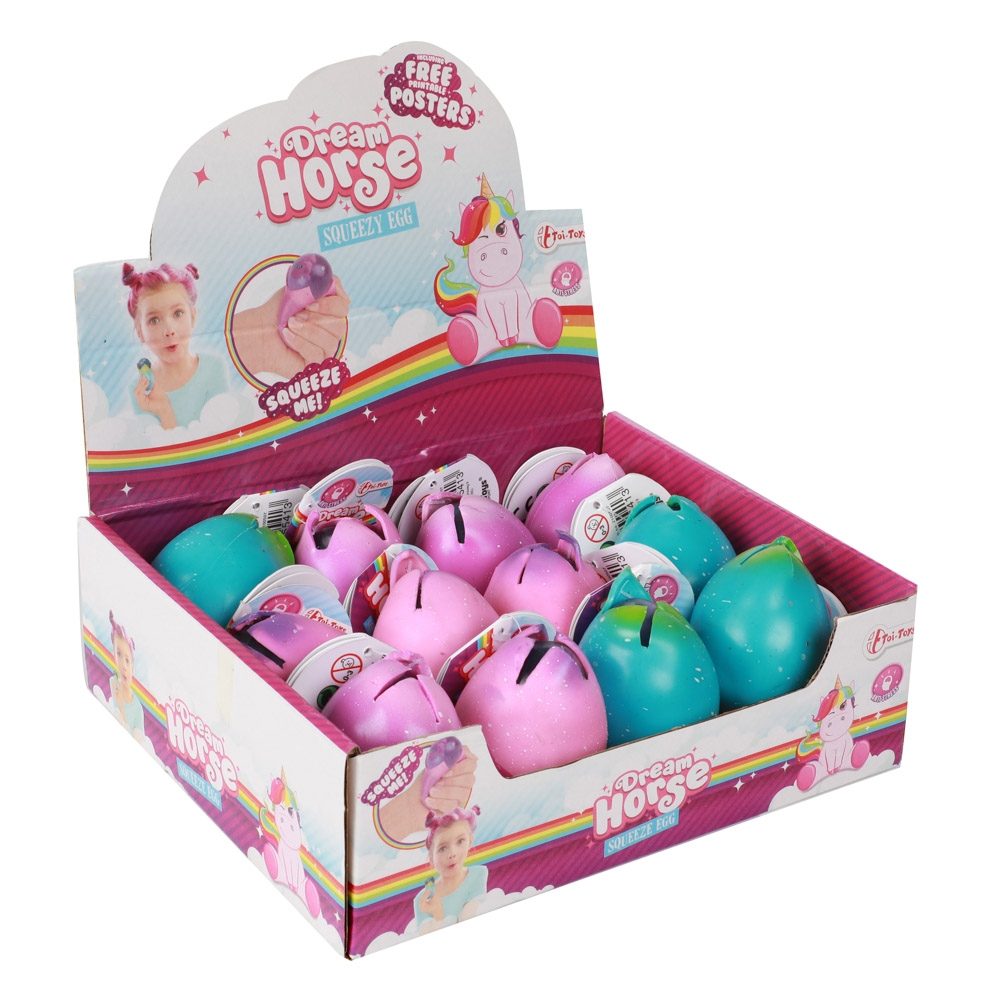 Ou squeezy, cu unicorn - Toi-Toys - imagine 4