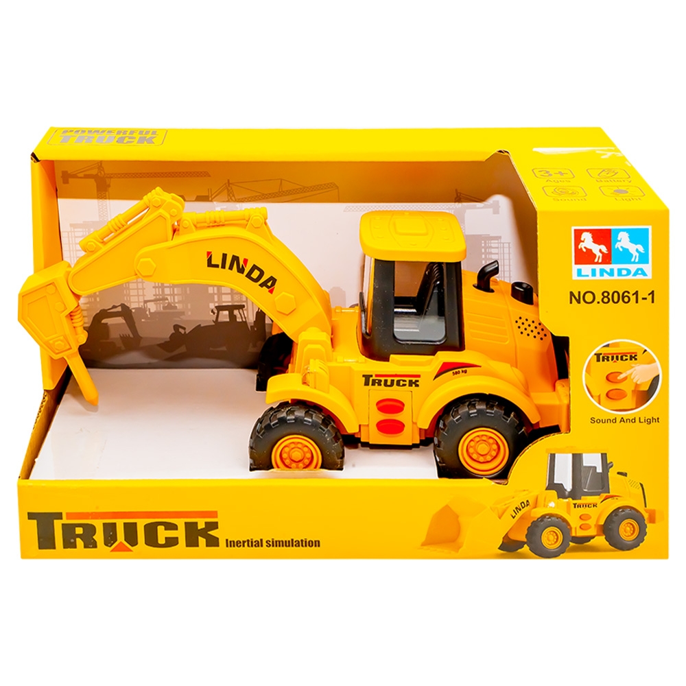 Utilaj constructii cu frictiune + lumina si sunet - imagine 4