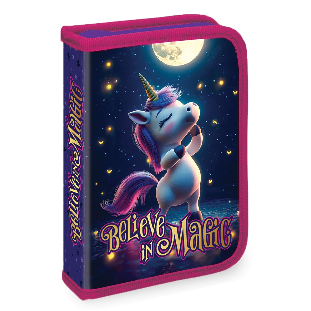 Set micul scolar: Ghiozdan, Penar echipat, Sac sport, Portofel, BELIEVE IN MAGIC - S-COOL - imagine 5