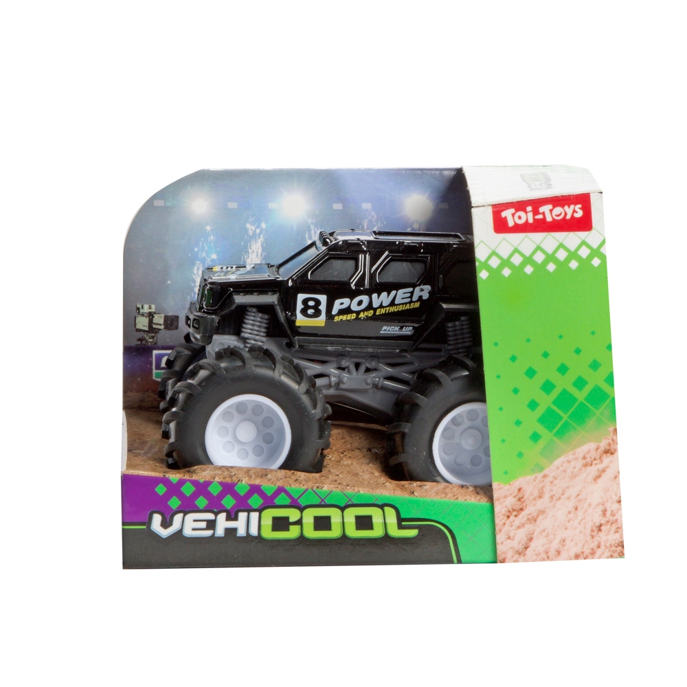Masina Monster Truck, din metal - Toi-Toys - imagine 10