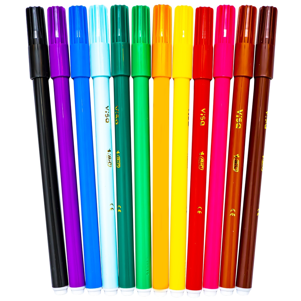 Carioci lavabile Visa 12/set - BIC - imagine 3
